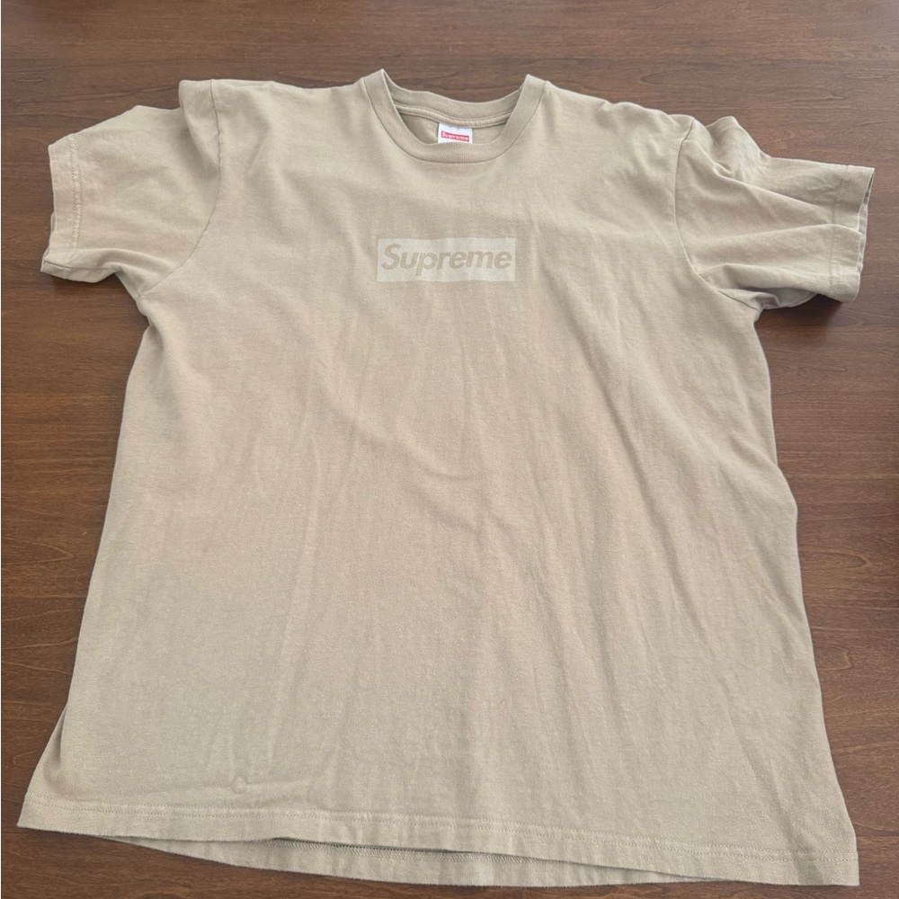 Supreme Tan Short Sleeve Tee Essential